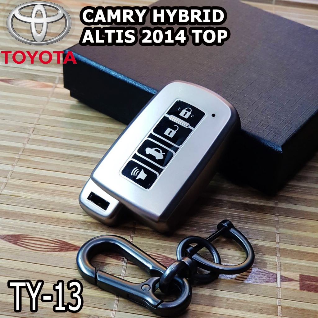 ปลอก TPU กุญแจรถยนต์ Toyota สำหรับ TOYOTA CAMRY HYBRID ALTIS 2014 TOP  (สินค้าจัดส่งพร้อมพวงกุญแจ) ส่งไว
