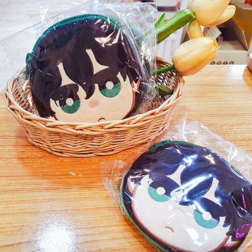 Pouch กระเป๋าใส่เหรียญ ลาย เจ้าเปลวคำหนุ่มน้อยตาเขียว จาก การ์ตูนเรื่องวันทองไร้ใจ ลิขสิทธิ์แท้ พร้อมส่ง [Mululee]