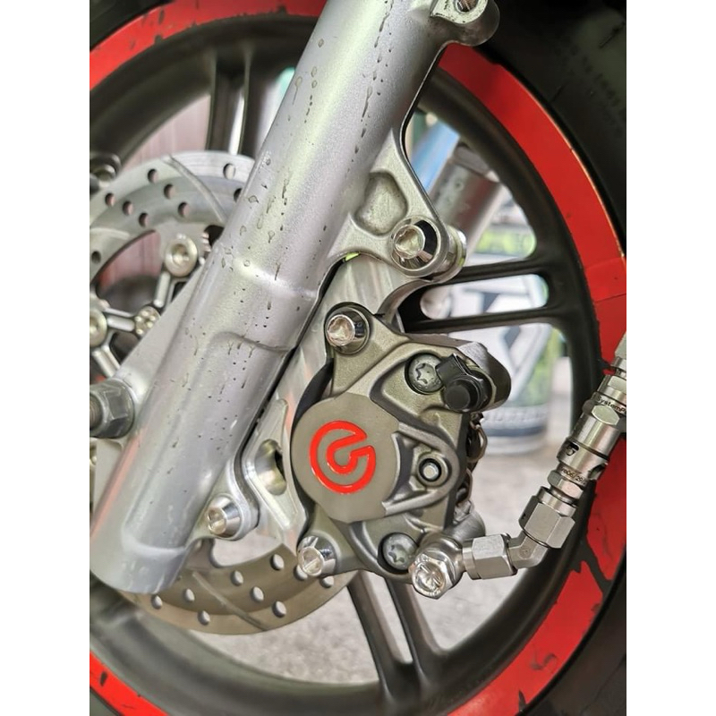 น้าคมน็อตซิ่ง น็อตไล่น้ำมันเบรคเข้าปั้ม ปั้มเดิม/ปั้มนิชชิน/ปั้มBrembo - รูปที่ 6