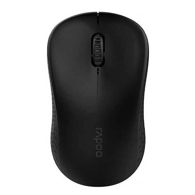 WIRELESS MOUSE (เมาส์ไร้สาย) RAPOO M20 BLACK