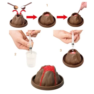 🌋Volcano Eruption DIY🌋 ภูเขาไฟลาวาปะทุ ชุดทดลองวิทยาศาสตร์ ของเล่นวิทยาศาสตร์​ ของเล่นเด็ก