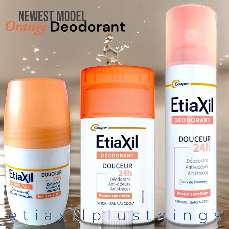 Etiaxil 🇫🇷 FRANCE Deodorant Douceur 24h โรลออนลดกลิ่นกายกลางวัน
