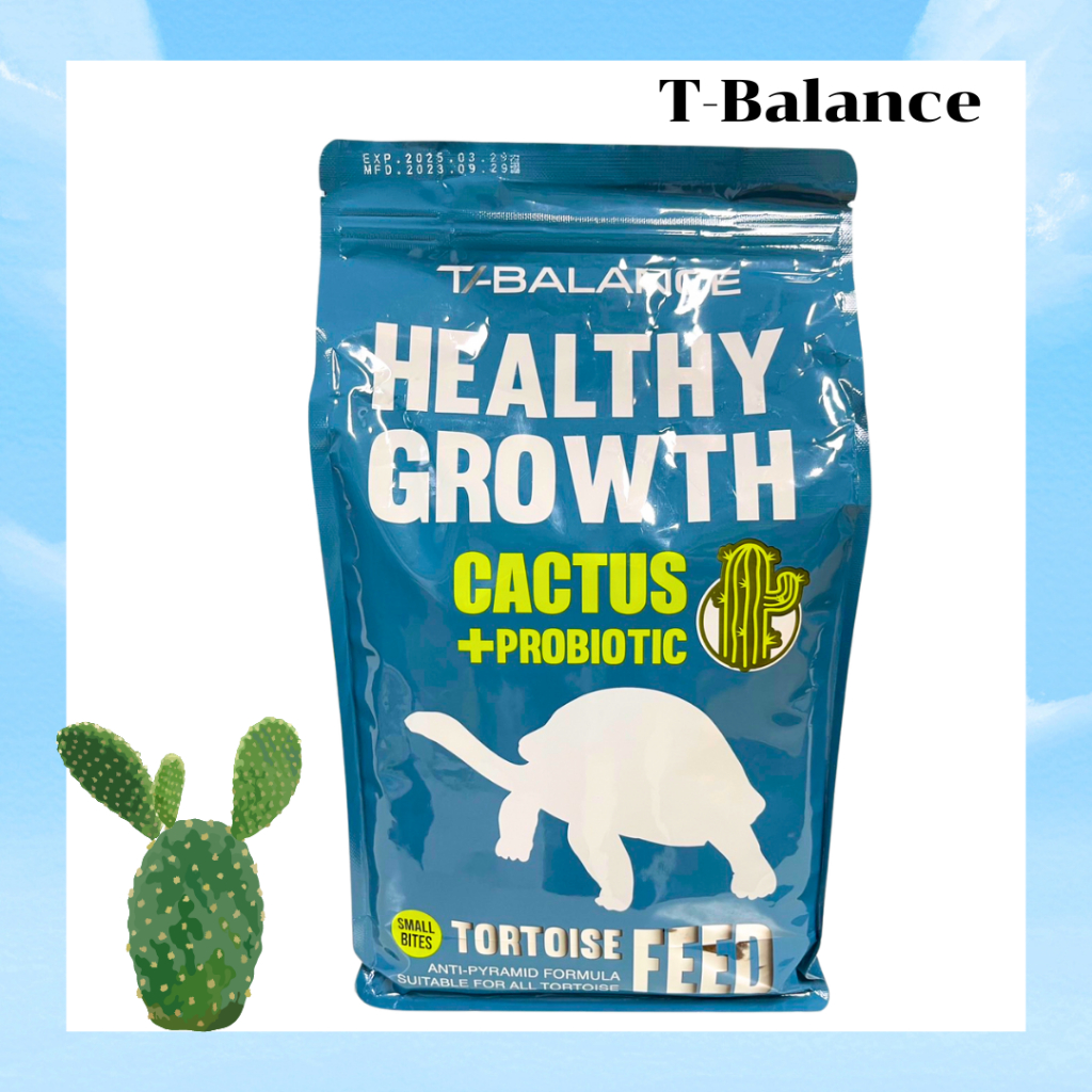 (พร้มส่ง) อาหารเต่าบก T-Balance ทีบาลานซ์ 1 KG แพคใหม่มีซิปล็อค - รูปที่ 2