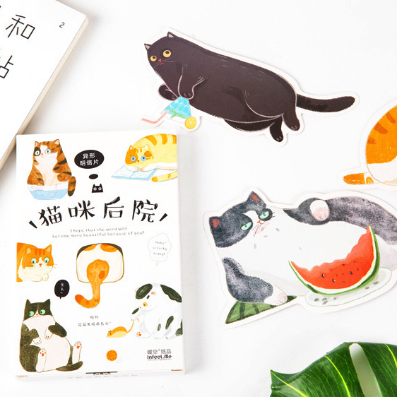 [พร้อมส่ง] โปสการ์ด Postcard ตกแต่งผนัง ตกแต่งห้อง 1 set มี 30 แผ่น รูปไม่ซ้ำกัน