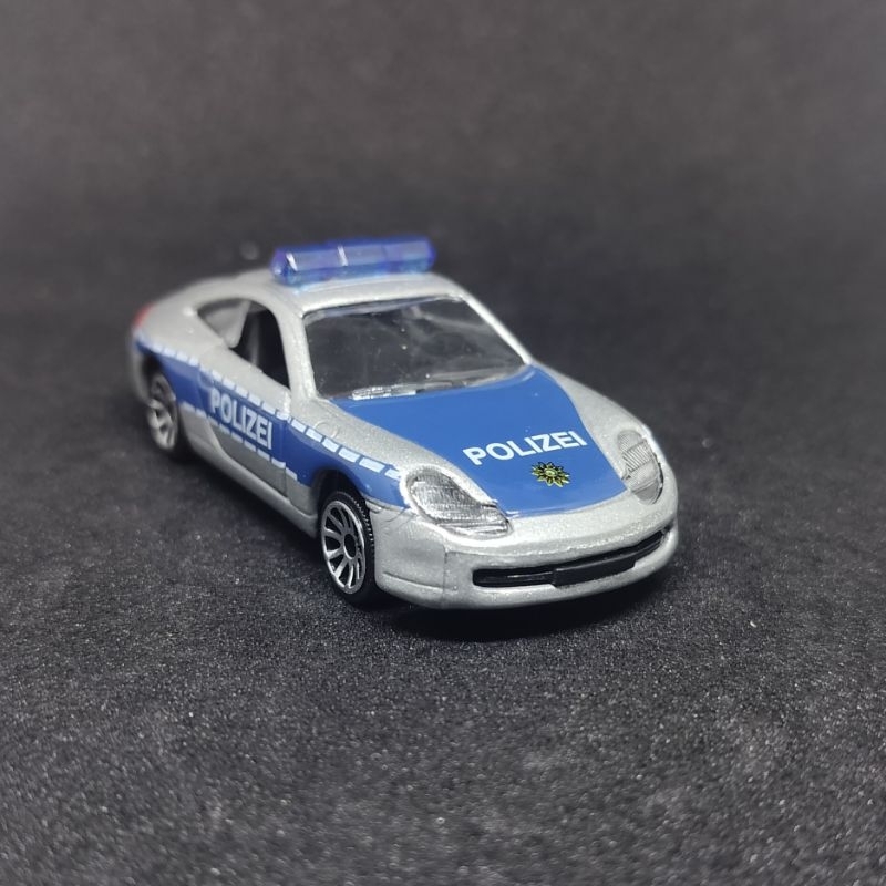 รถเหล็กสะสม Porsche 996 สีเทา แบรนด์ majorette