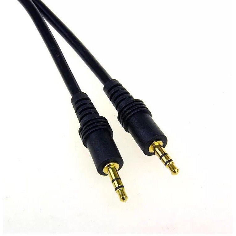 สาย aux 1ออก1 Stereo 3.5 to 3.5 ยาว 1.5 เมตร 3เมตร 5เมตร 10เมตร ต่อเข้าลำโพง com tv