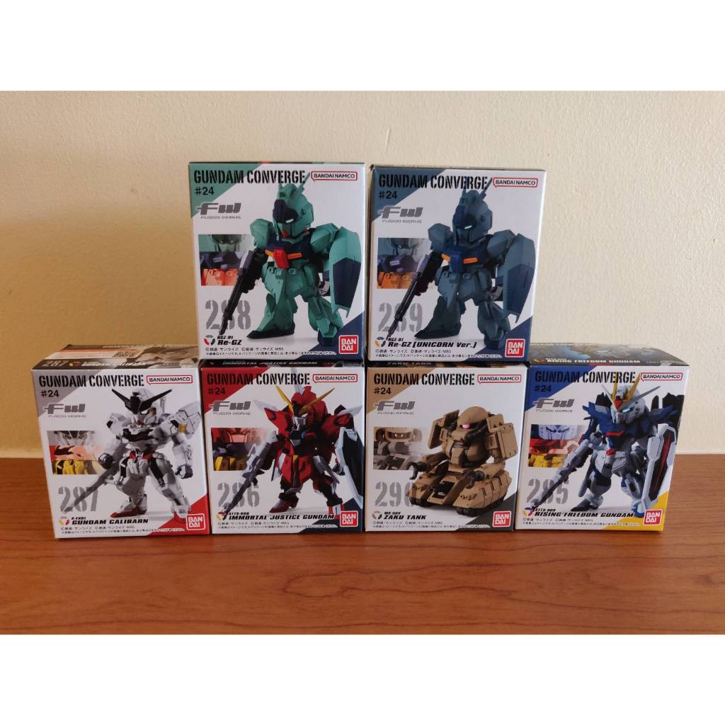 โมเดลฟิกเกอร์ของเเท้ กันดั้ม Gundam converge FW GUNDAM-converge-24-รุ่นใหม่ล่าสุด