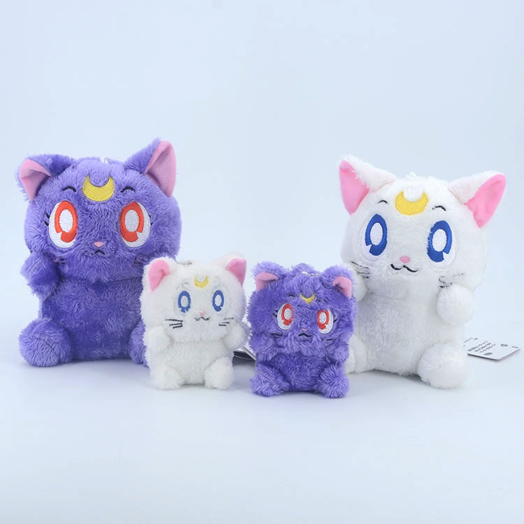 Set คู่ ตุ๊กตา ลูน่า อาร์เทมิส เซเลอร์มูน  sailormoon น่ารักๆ นุ่มนิ่ม
