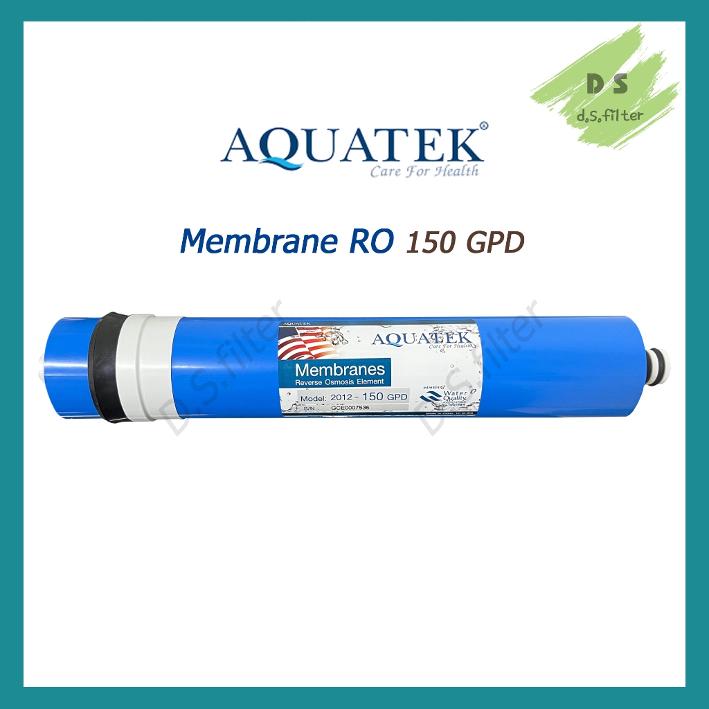 ไส้กรอง RO AQUATEK SILVER Membrane  50 ,75 ,85 ,100 ,150 ,300 GPD