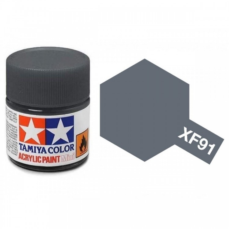 Tamiya Acrylic Paint XF-91 Acrylic IJN Gray Yokosuka Arsenal