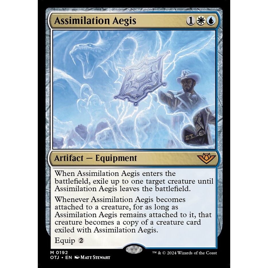 [MTG] Assimilation Aegis การ์ด Magic The Gathering ของแท้