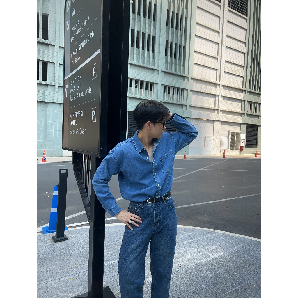 KINS | Jacket Jeans เสื้อยีนส์แขนยาว (รหัส : KN102)