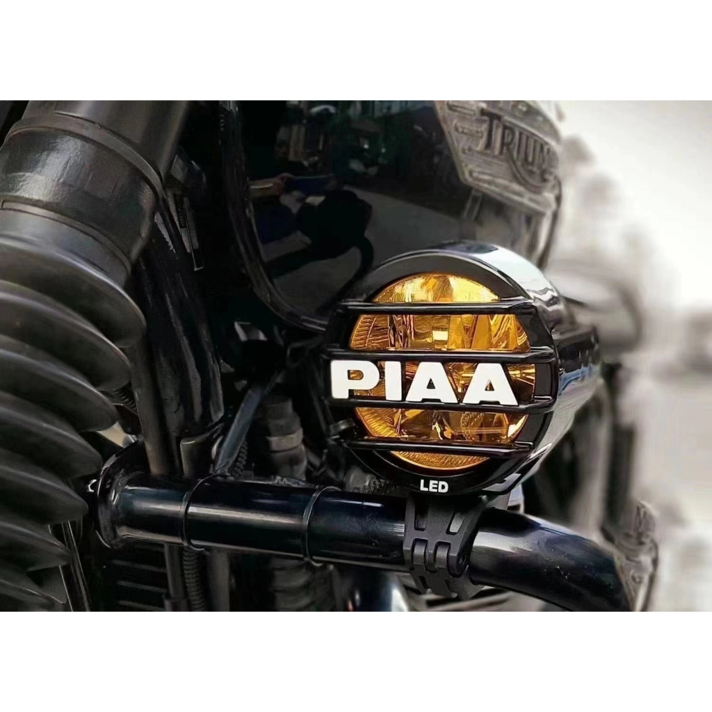 ไฟตัดหมอก LED แบบลำแสงสูง PIAA สำหรับรถจักรยานยนต์สไตล์เรโทร