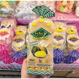 เปเล่ ขนมอัด ขนมโบราณ ขนาด 150 กรัม มี 4 รสชาติ ขนุน ทุเรียน กล้วย เผือก อร่อยแนะนำ