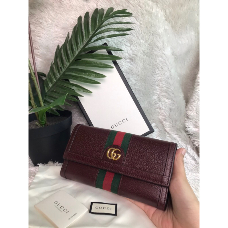 gucci กระเป๋าสตางค์แท้