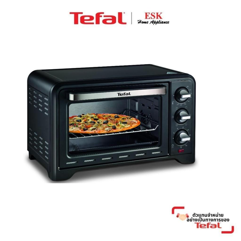Tefal เตาอบไฟฟ้าขนาด 19 ลิตร  รุ่น OF4448 OF4448TH กำลังไฟ 1380 วัตต์ (รับประกันศูนย์ 2 ปี )