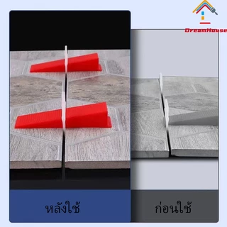 อุปกรณ์ปรับระดับกระเบื้อง ตัวปรับระดับกระเบื้อง 1/1.5/2.0/2.5/3.0มม (1ถุง/100ชิ้น) ตัวช่วยปูกระเบื้อง