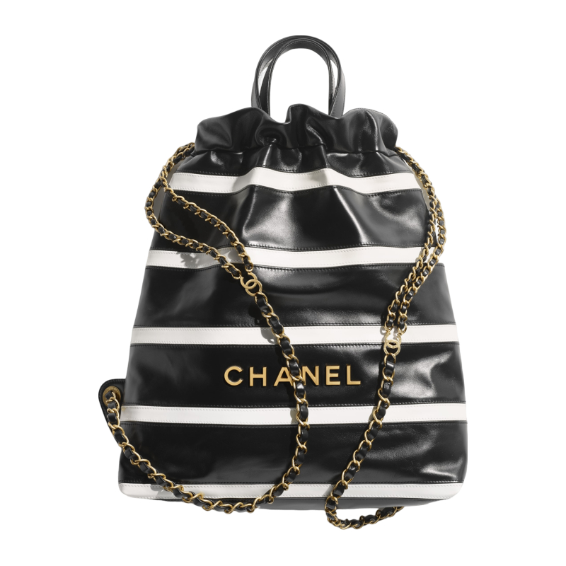 Chanel/หนังแกะ/กระเป๋าโซ่/กระเป๋าถือ/เป้สะพายหลัง/ของแท้ 100%