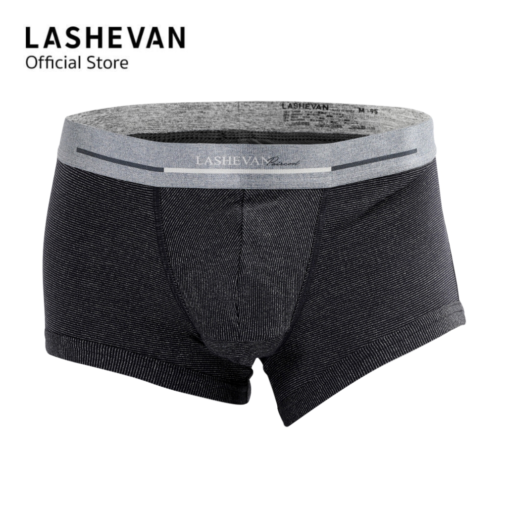 LASHEVAN กางเกงชั้นในชาย รุ่น Premium Paircool - สี Navy