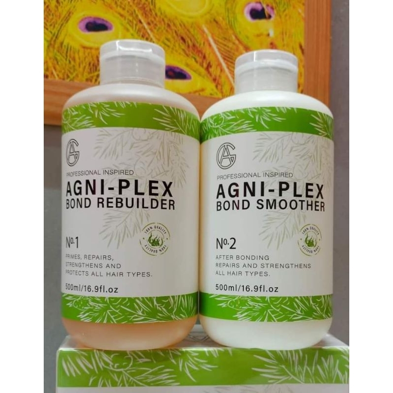 เชื่อมแกนผมAG PLEX(ได้รับ 1ชุด =2ขวด เบอร์1และ2)