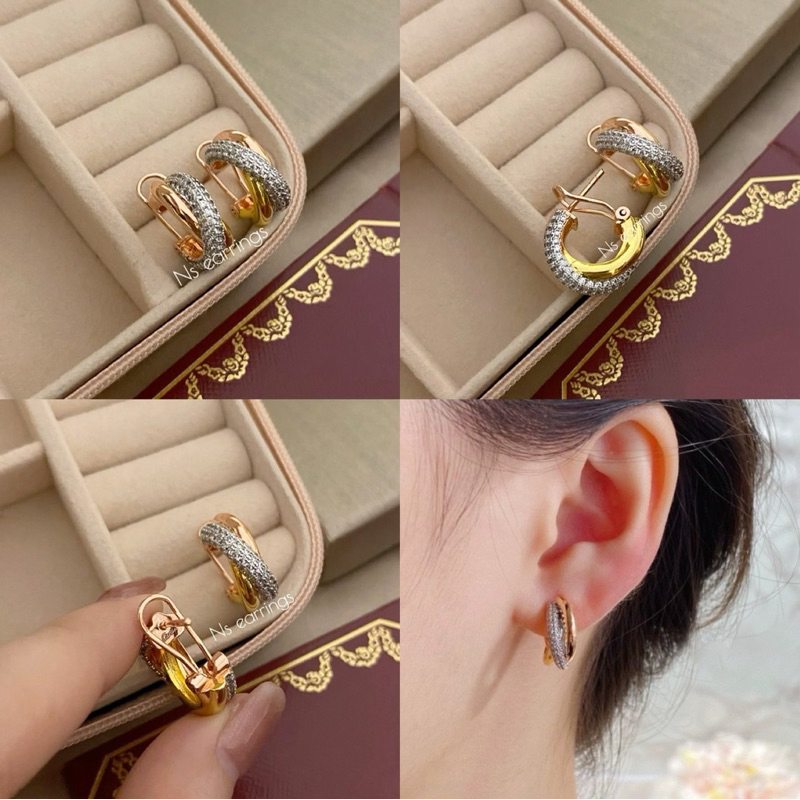 NS.EARRINGS | NS0293C - TRINITY EARRINGS