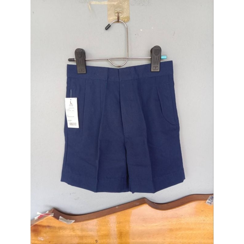 กางเกงอนุบาลกระดุม.สีกรม.