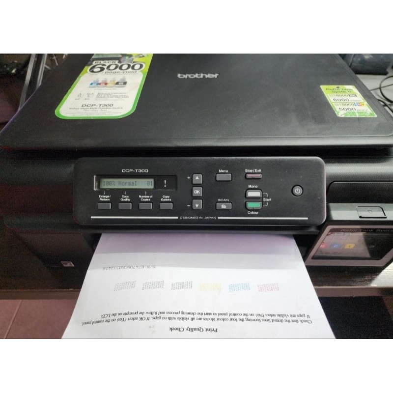 Brother DCP-T300 (มือสอง) ใช้งานได้เหมือนมือ 1 ส่งฟรี