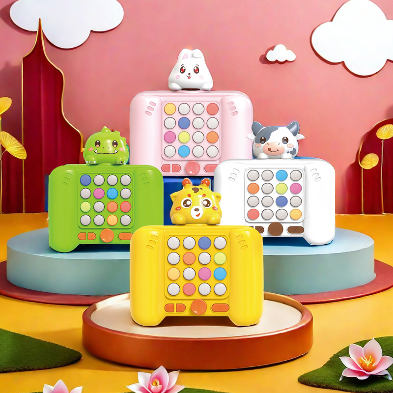 ป๊อปอิทร็อคเกอร์ Popit Rocker  ของเล่นร็อคเกอร์ 7 โหมเกมส์กดเล่นทางประสาทสัมผัสคลายเครียดของเล่นเด็ก