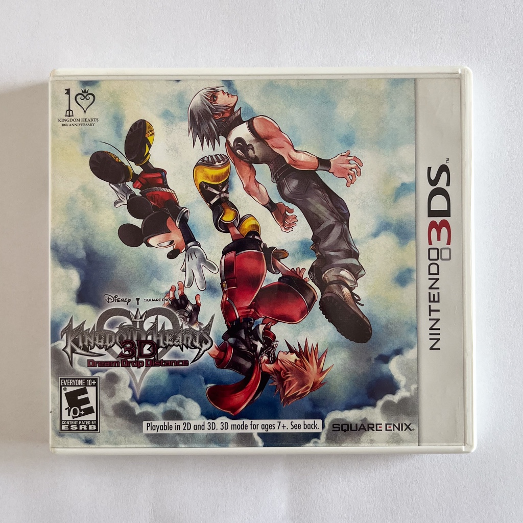 ตลับแท้ Nintendo 3DS : Kingdom Hearts 3D: Dream Drop Distance มือสอง โซน US
