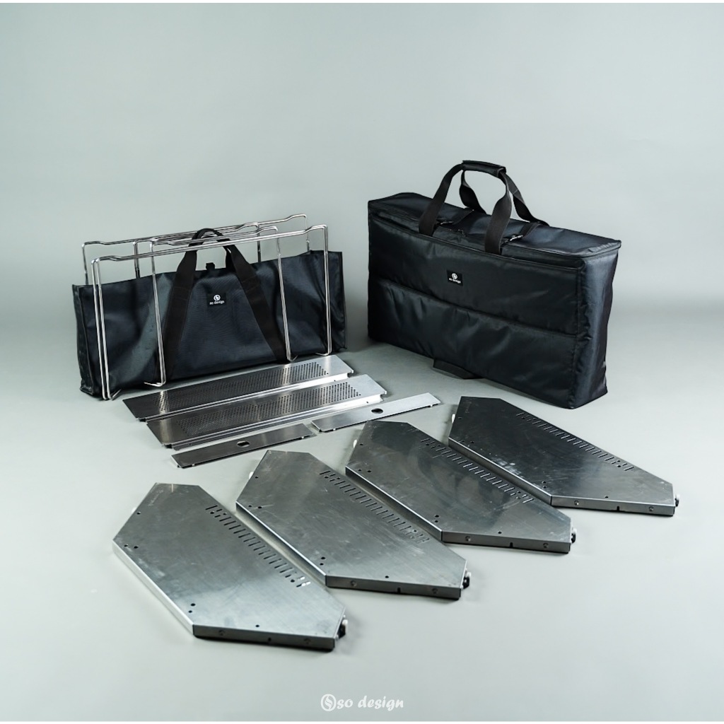 กระเป๋า so design สำหรับชุดโต๊ะ Snow Peak Jikaro Table และแผ่นเสริม SP Limited Fes AU23 Jikaro Fire 