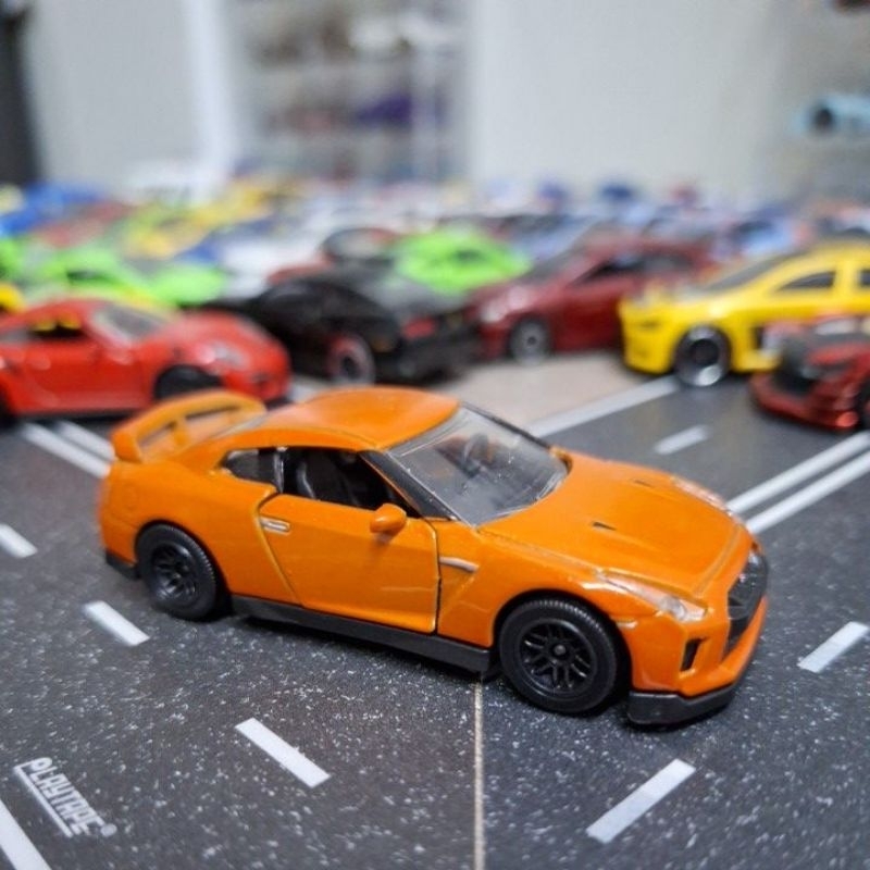 Majorette รถโมเดล Nissan GT-R R35 สีส้ม