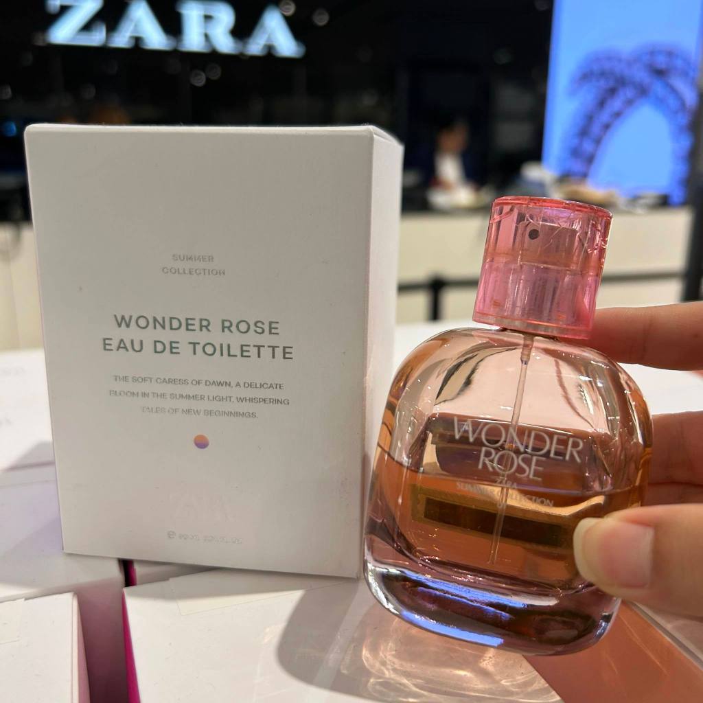 ของแท้ 100% น้ำหอม ZARA WONDER ROSE SUMMER