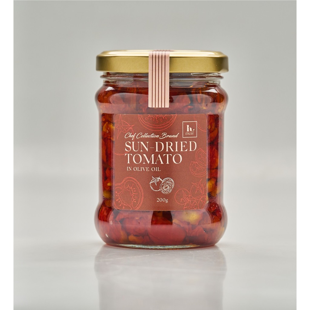 มะเขือเทศตากแห้งในน้ำมันมะกอก SUN-DRIED TOMATO (200G)