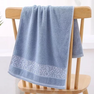 【ขนาด 35x75 ซม】ผ้าขนหนู สำหรับเช็ดผม ไม่ใช่ผ้าผืนใหญ่ คอตตอน cotton100%