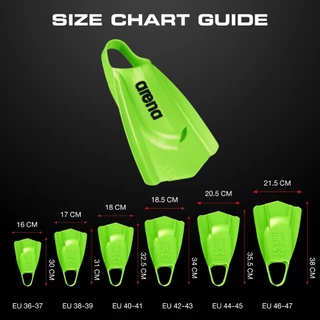 Arena Powerfin PRO ฟินว่ายน้ำสำหรับนักว่ายน้ำมืออาชีพ AASF32U