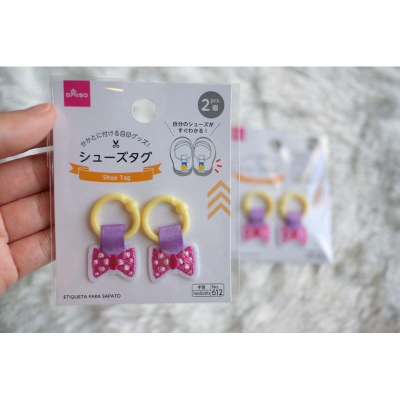 ลายใหม่เข้า❗️Shoe Tag  ป้ายคล้องรองเท้า🇯🇵 กันรองเท้าหาย ให้ลูกจำรองเท้าได้