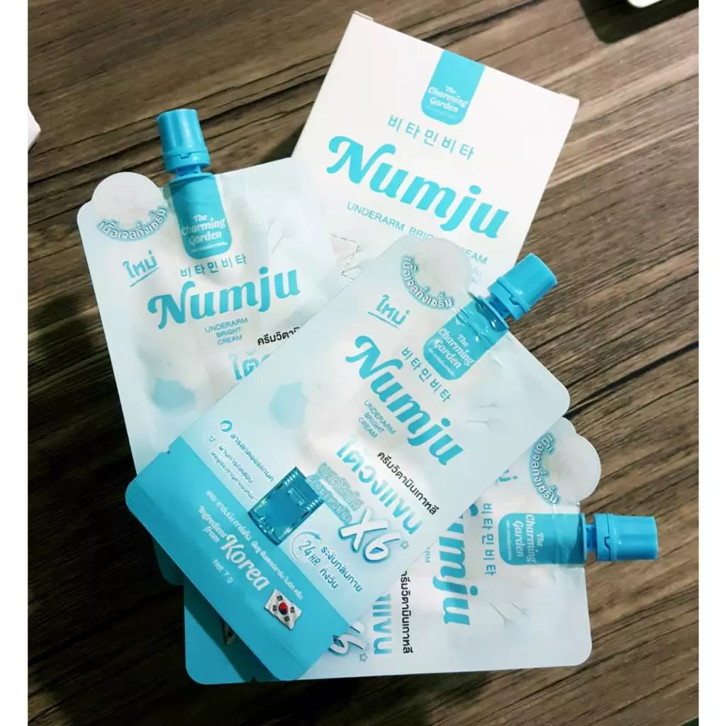 Numju นัมจู ครีมทารักแร้ ครีมเนื้อเจลกึ่งเซรั่ม ลดกลิ่น ลดเหงื่อ ปริมาณ 7 กรัม thumbnail 4