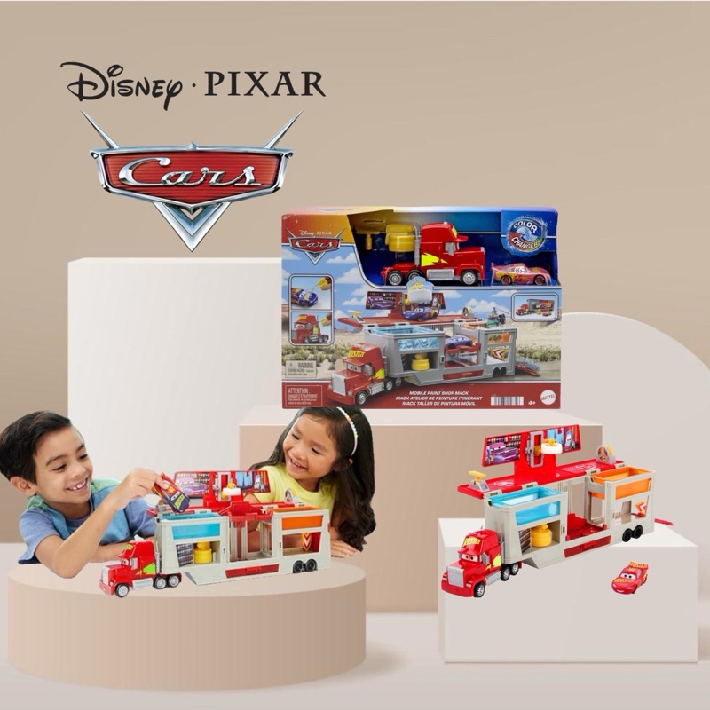 Disney Pixar Cars Mobile Paint Shop Mack