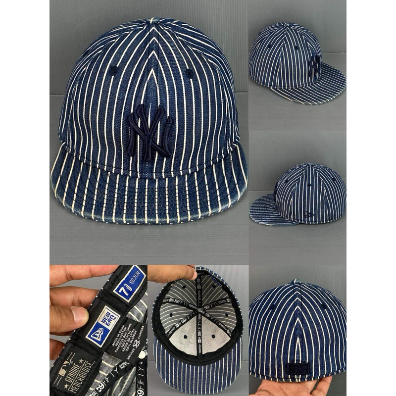 หมวกมือสอง ลายปัก NY