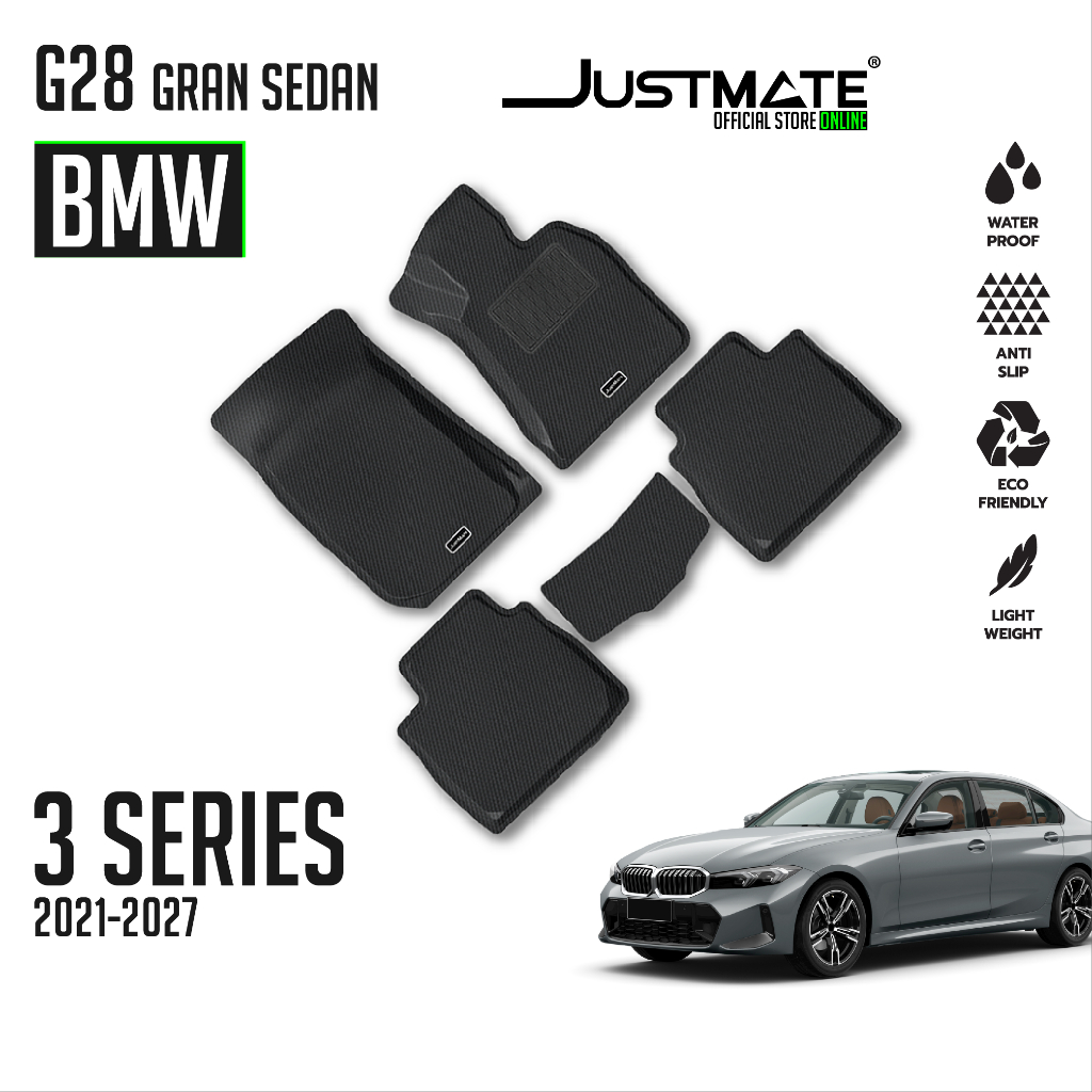 [JUSTMATE] BMW พรมปูพื้นรถยนต์ 3 SERIES G28 2021 - 2027
