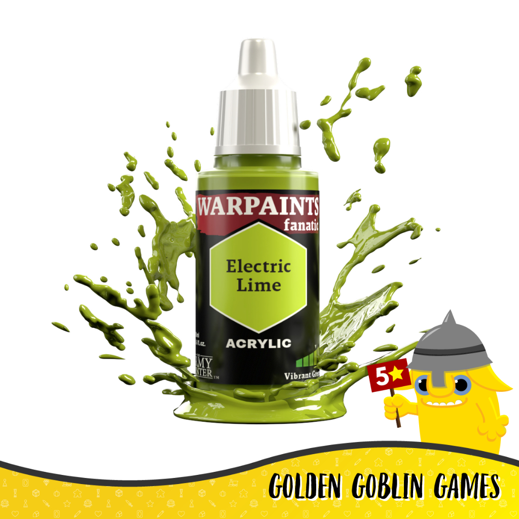 Warpaints Fanatic: Acrylic: Electric Lime (D4)