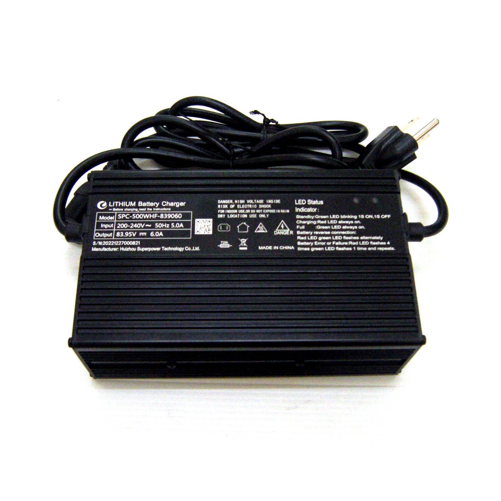 Decoกล่องชาร์จ มอเตอร์ไซค์ไฟฟ้า 2000W 83.9V 6A *รุ่นใหม่*อะไหล่แท้ OEM/Sylla/Super Ace/Max One/Adapt