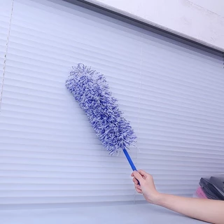 ไม้กวาดหยากไย่ ปัดฝุ่น ด้ามสั้น ดัดตัวแปรงได้ตามต้องการ ขนาด 58 cm H360(240)135