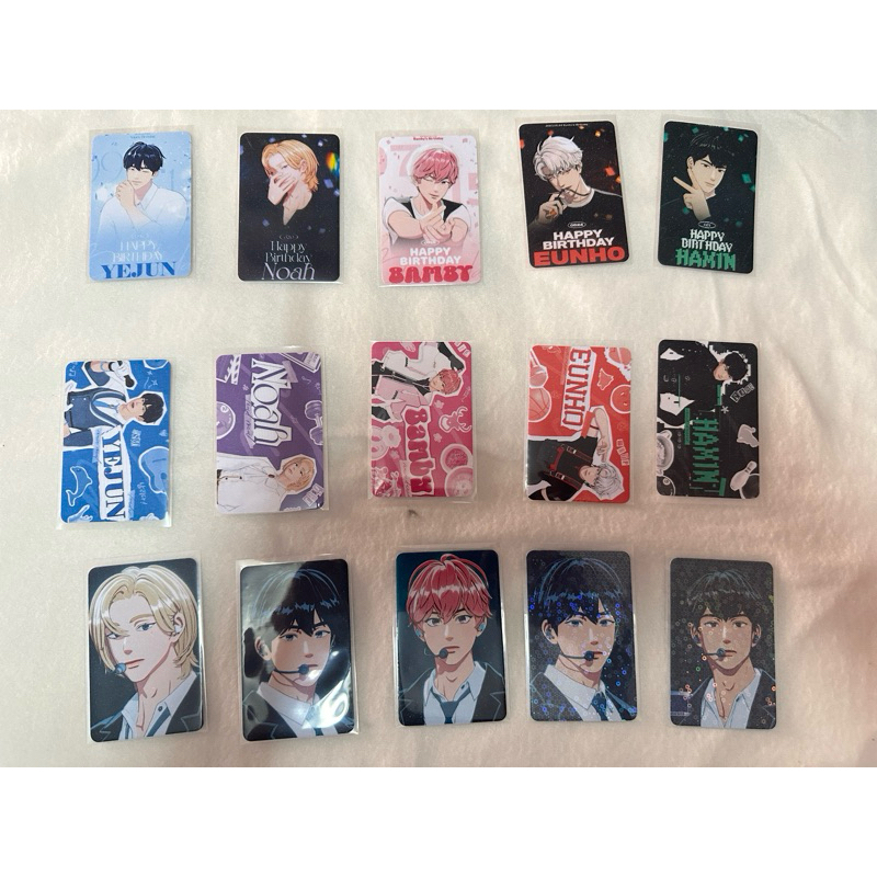 การ์ด PLAVE (มีของแถมทุกชิ้น)ขนาด5.5*8.5CM. มีเคลือบโฮโลแกรม(แบบสุ่ม) 3บาท/แผ่น (สั่งขั้นต่ำ 3ชิ้น)