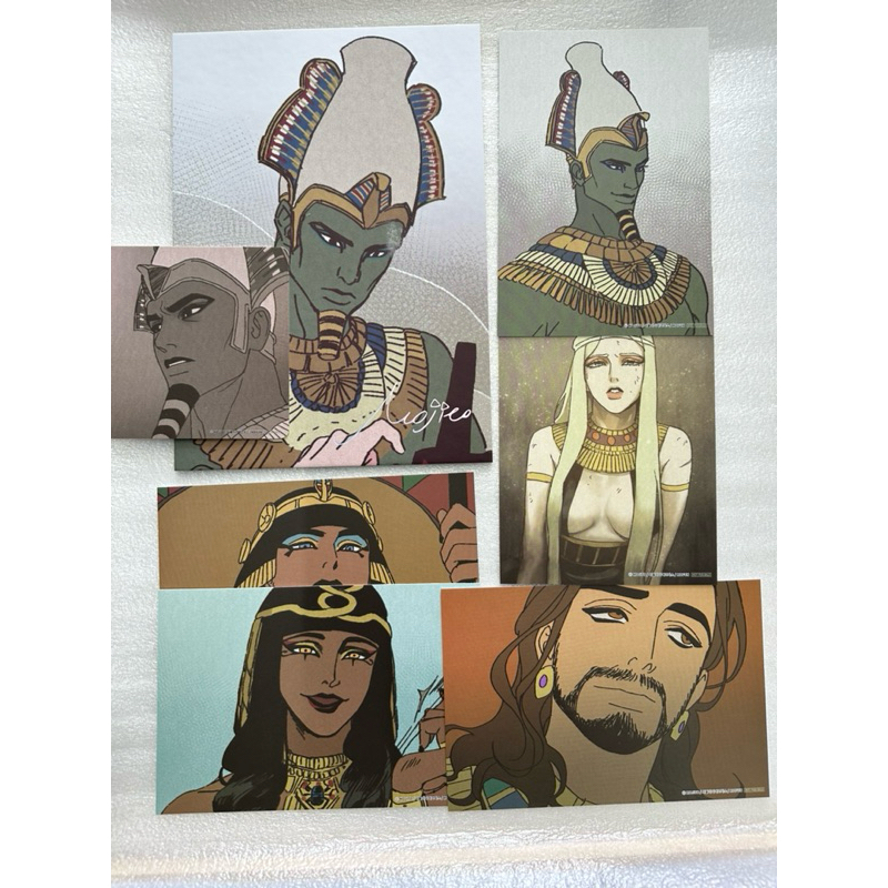 กู้ดส์คาเฟ่ ENNEAD Artboard โอซิริส พร้อมโปสการ์ดและที่รองแก้ว