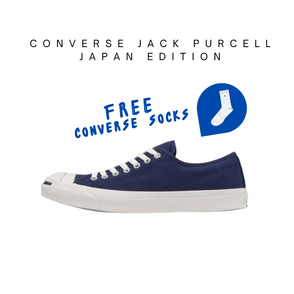 [พร้อมส่ง] CONVERSE JACK PURCELL NAVY 1CJ801 [JAPAN EDITION]