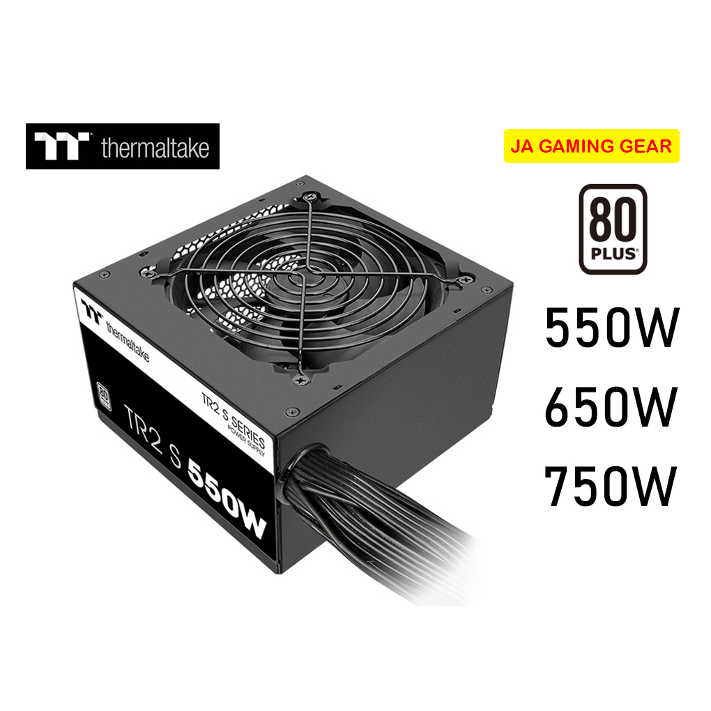 Power Supply Thermaltake TR2 S 550W,650W,750W 80+ White 230V เพาเวอร์ซัพพลาย ตัวจ่ายไฟ PSU รับประกัน