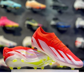 รองเท้าฟุตบอล สีแดง Adidas X Crazy fast.1