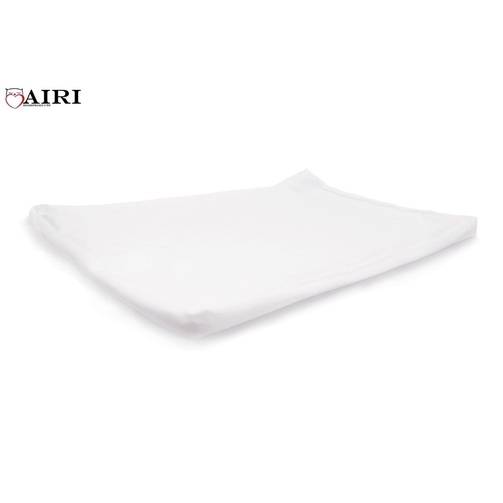 AIRI ปลอกหมอนชั้นใน OKURA  สีขาว พรีเมี่ยม รุ่นไฮอิโระผ้าโพลีเอสเตอร์ เกรด A ขอบขยายข้าง ทนทาน ยืดหย