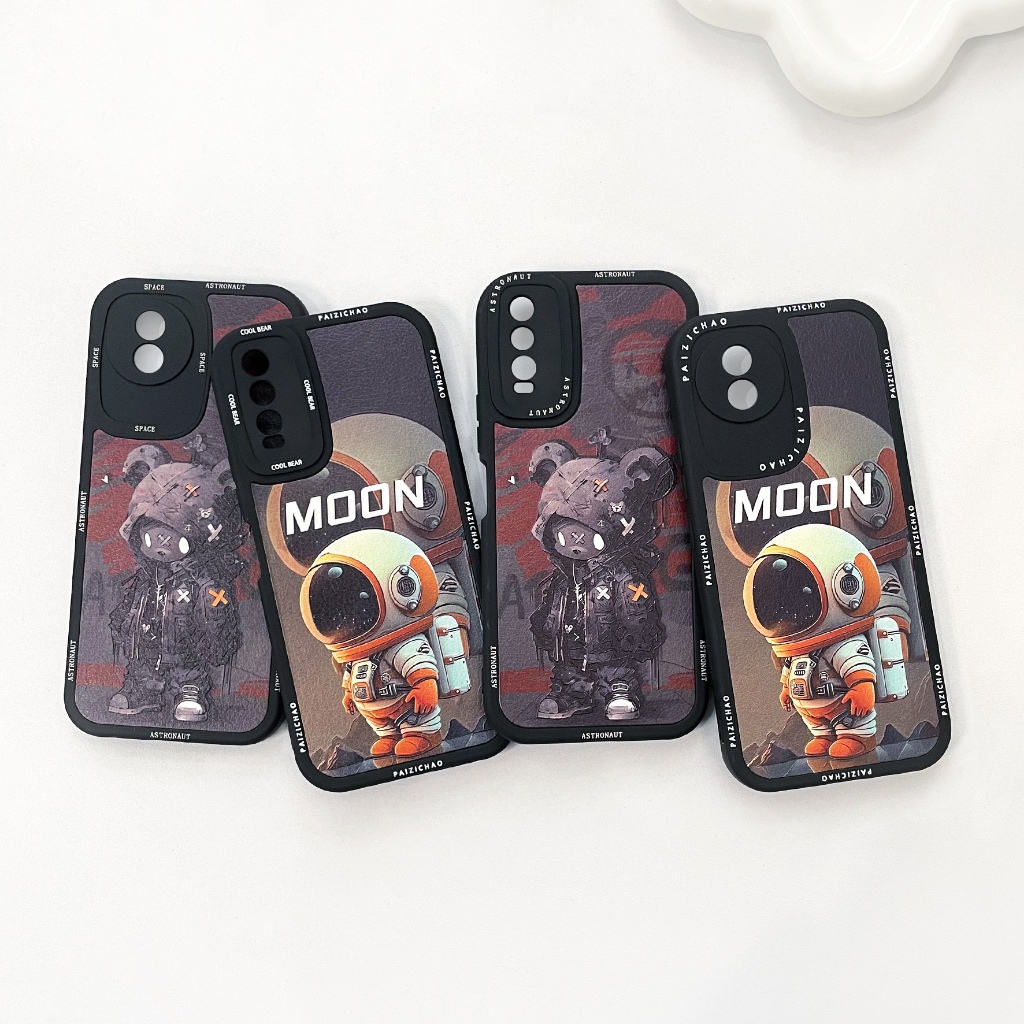 ราคาถูก เคสงานหนังการ์ตูนกันกล้อง OPPO RENO A15 A54 A53 A57 A58 A79 VIVO Y12 Y20 Y21 Y02 Y27 SAMSUNG